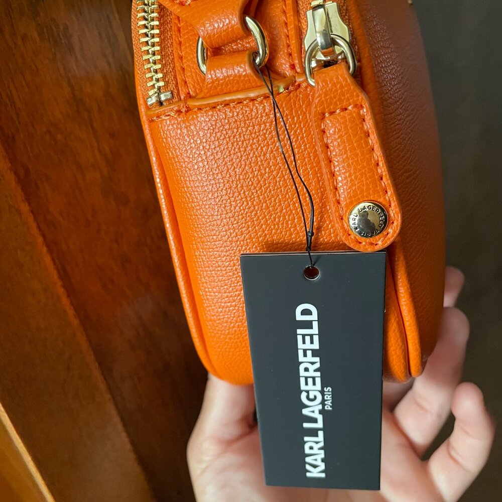 FIRM. RARE KARL Lagerfeld Paris Bag Ginger, Maybelle Crossbody Shoulder Purse - Picture 10 of 15